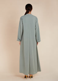 Open Abaya Pistachio