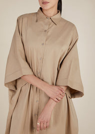 Oversized Shirted Kaftan