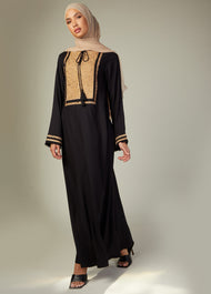 Patina Abaya Black | Abayas | Aab Modest Wear