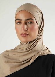 Tie Back Hijab Pewter