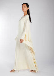 Floaty Kaftan Cream | Kaftans | Aab Modest Wear