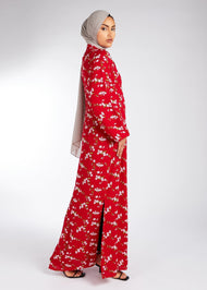 Oriental Flowers Maxi Dress | Maxi Dresses | Aab Modest Wear