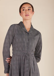 Plaid Maxi Dress - Final Sale