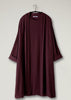 Girls Two Piece Open Abaya With Slip Burgundy