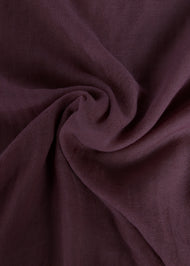 Premium Soft Wool Hijab Plum