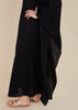Loose Fit Prayer Abaya Black