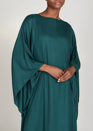 Hurra Abaya Emerald Green | Abayas | Aab Modest Wear