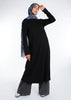 Ribbed Midi Black | Midis | Aab Modest Wear