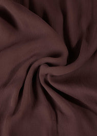 Rosewood Chiffon Silk Hijab