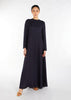 Long Line Abaya Navy