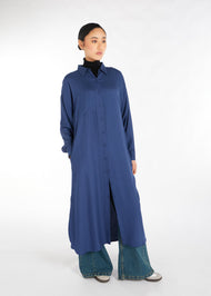 Shirt Dress Blue | Shirt Dresses | Aab Modest Wear