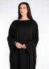 Side Slit Kaftan Black | Kaftan | Aab Modest Wear