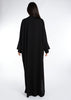 Side Slit Kaftan Black | Kaftan | Aab Modest Wear