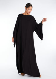 Hurra Abaya Black | Abayas | Aab Modest Wear