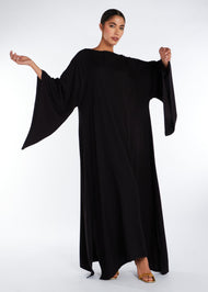 Hurra Abaya Black | Abayas | Aab Modest Wear