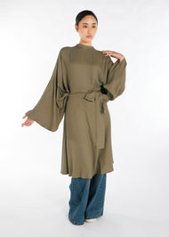 Batwing Midi Olive