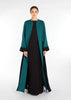 Two Tone Open Abaya | Abayas | Aab Modest Wear