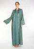 Mineral Blue Open Abaya | Abayas | Aab Modest Wear