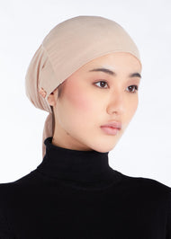 Back Tie Hijab Cap