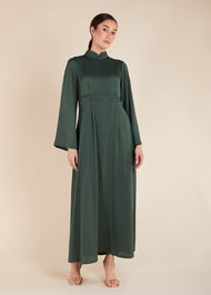 Rayie Abaya Dark Green - Final Sale