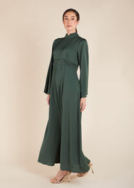 Rayie Abaya Dark Green - Final Sale