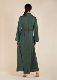Rayie Abaya Dark Green - Final Sale