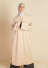 Ribbed Hoody Cream - Final Sale
