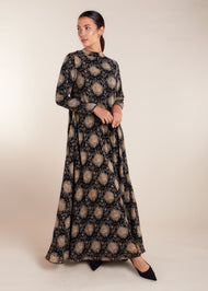 Rococo Print Maxi