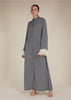 Ruffled Sleeve Maxi