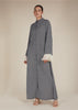 Ruffled Sleeve Maxi
