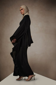Cascade Kaftan Black