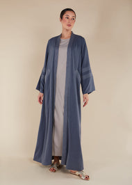Sashiko Open Abaya - Final Sale