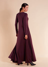 Seam Maxi Aubergine