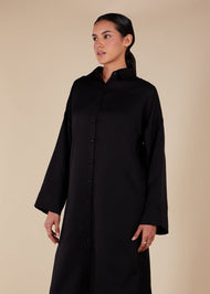 Shirt Dress Co-Ord Black