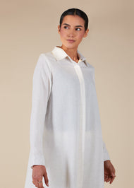 Shirt Dress Co-Ord Nude - Final Sale