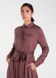 Shirted Maxi Mauve