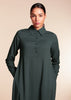 Shirted Maxi Dark Green