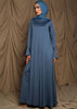 Iris Blue Abaya