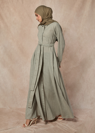 Soft Cotton Shirted Maxi