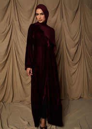 Seren Wrap Abaya
