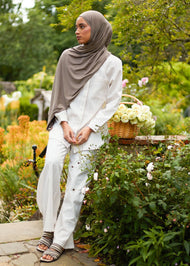 Muji Co-Ord Set Off White