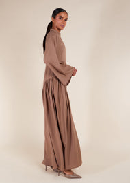 Side Pleat Maxi - Final Sale