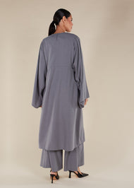 Simple Seam Midi Grey