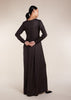 Skirted Abaya Charcoal