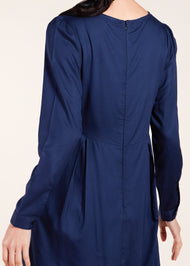 Skirted Abaya Navy