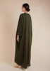 Soft Mesh Kaftan Olive