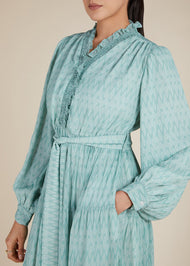 Softly Sage Floaty Maxi