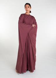 Open Abaya Tea Pink