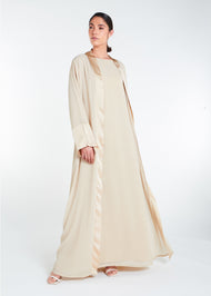 Jasmine Open Abaya