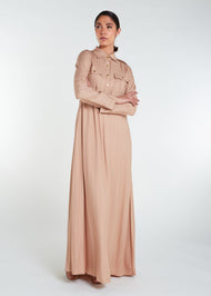 Utility Abaya Nude